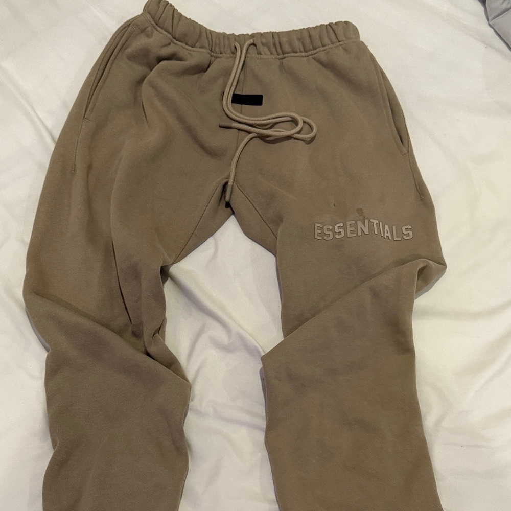 Essentials Men's Beige Joggers